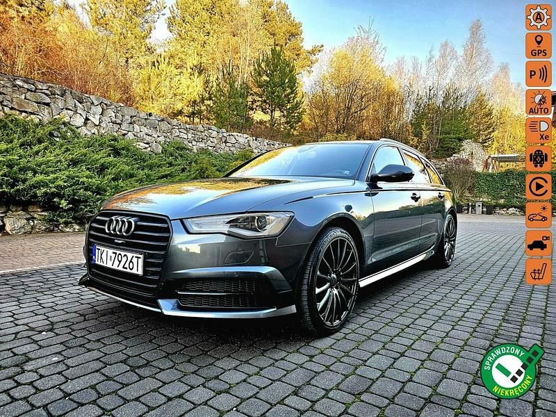 Grafitowy Używany 2016 Audi A4 S-Line Kombi | 61 900 zł (Uczciwa cena) - Obraz 1/4