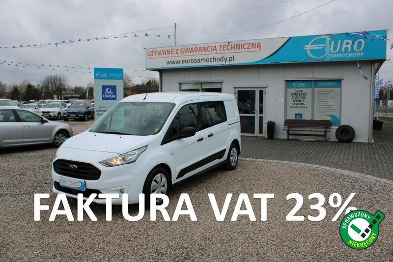 Biały Używany 2019 Ford Transit Kombi | 42 195 zł (Uczciwa cena) - Obraz 1/4