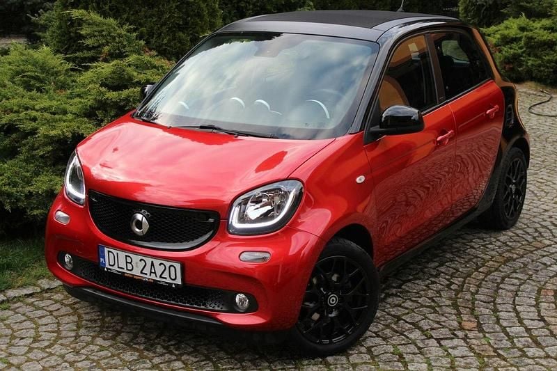 Bordowy Używany 2015 Smart ForFour Prime Hatchback | 28 600 zł - Obraz 1/4