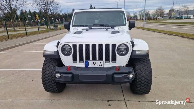 Biały Używany 2021 Jeep Wrangler Rubicon SUV | 189 000 zł (Dość drogi) - Obraz 1/4