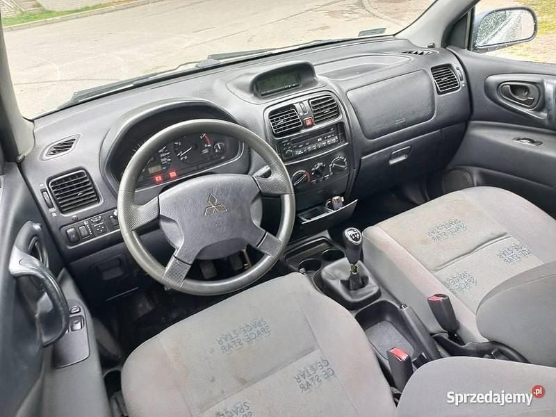 Srebrny Używany 2003 Mitsubishi Space Star Minivan | 2800 zł - Obraz 1/4