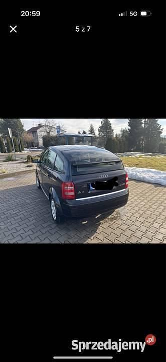 Grafitowy Używany 2001 Audi A2 Hatchback | 7500 zł (Dość drogi) - Obraz 1/3