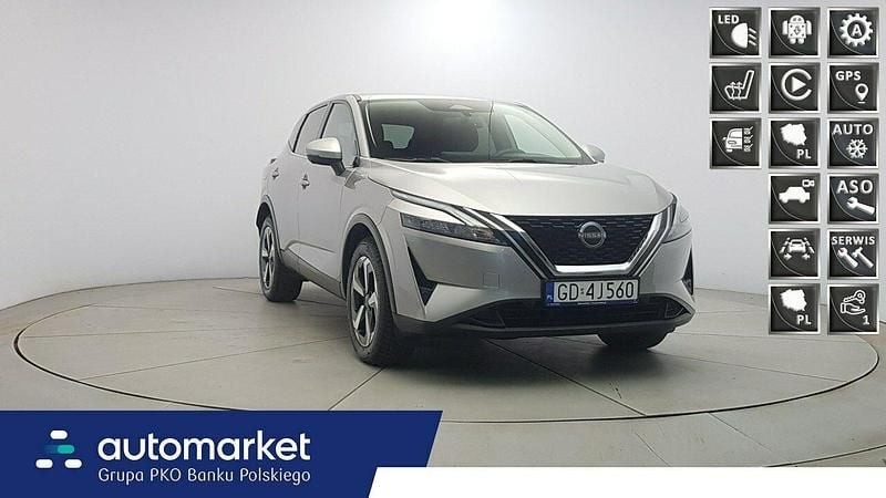Srebrny Używany 2023 Nissan Qashqai N-Connecta SUV | 114 850 zł (Uczciwa cena) - Obraz 1/4