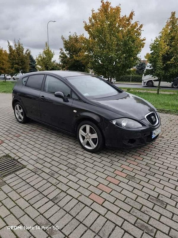Używany Seat Leon 140 KM (102 kW) 2007 Czarny Hatchback