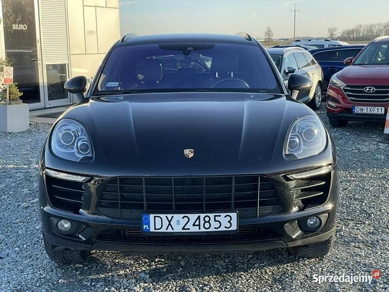 Czarny Używany 2017 Porsche Macan SUV | 99 900 zł (Dobra cena) - Obraz 1/4