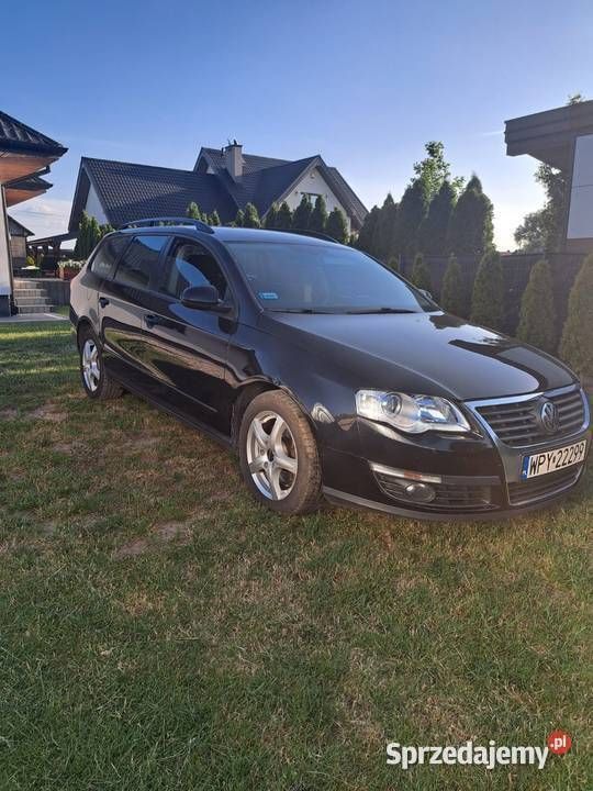 Czarny Używany 2010 VW Passat Kombi | 15 500 zł (Uczciwa cena) - Obraz 1/4