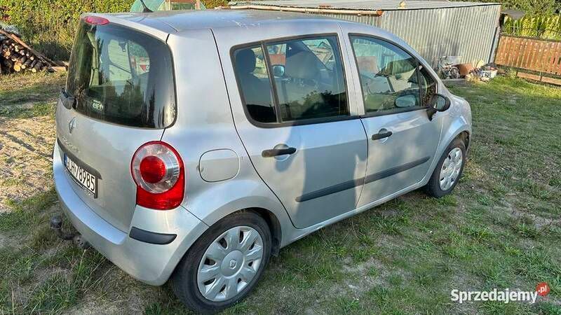 Srebrny Używany 2006 Renault Modus Minivan | 6000 zł (Uczciwa cena) - Obraz 1/4