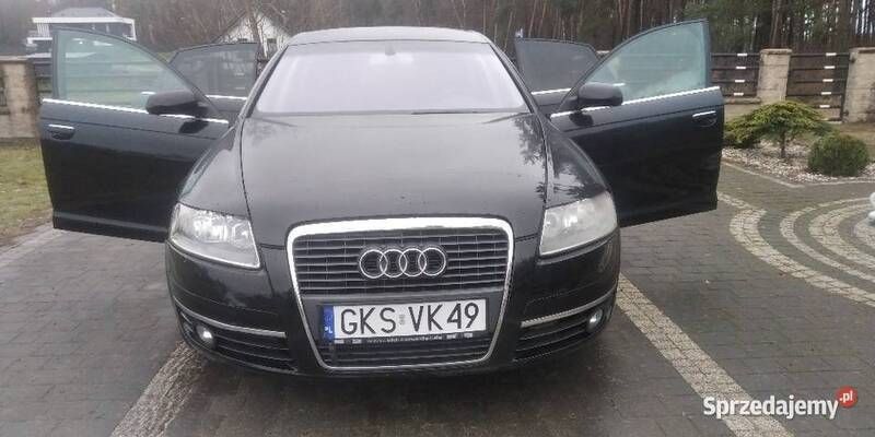 Czarny Używany 2008 Audi A6 Sedan/Limuzyna | 23 800 zł (Uczciwa cena) - Obraz 1/4