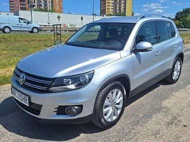 Srebrny Używany 2016 VW Tiguan SUV | 52 900 zł (Dobra cena) - Obraz 1/4