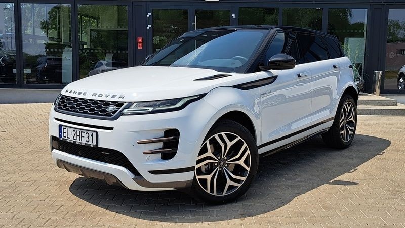 Fuji white Używany 2023 Land Rover Range Rover evoque HSE Dynamic | 297 300 zł - Obraz 1/4