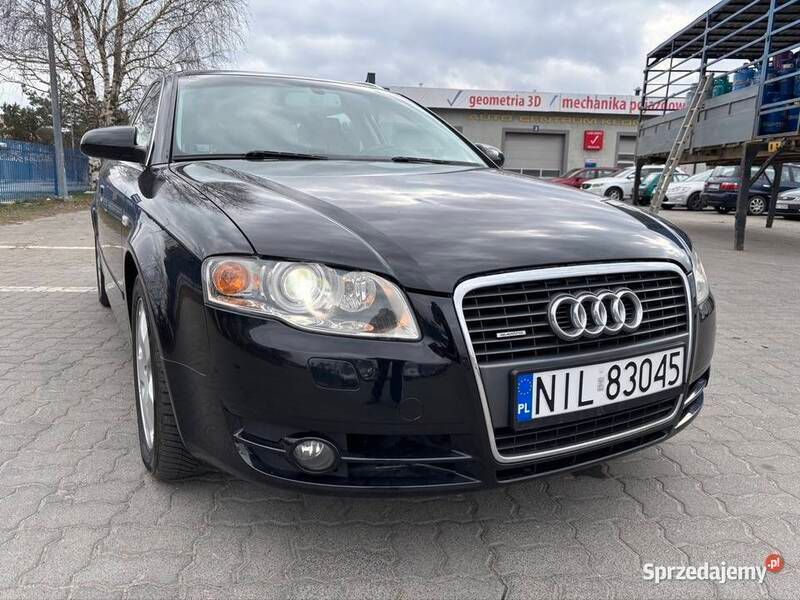 Czarny Używany 2005 Audi A4 Sedan/Limuzyna | 17 999 zł (Dobra cena) - Obraz 1/4