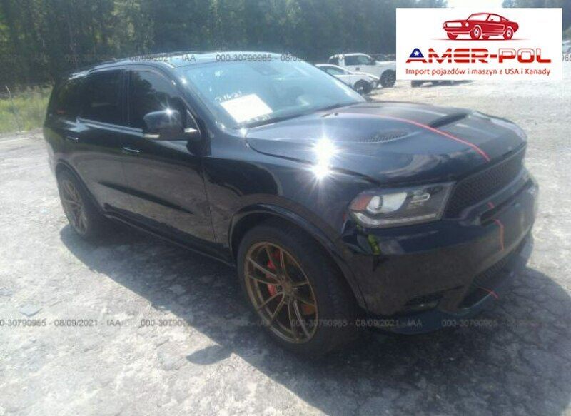 Czarny Używany 2020 Dodge Durango SUV | 196 000 zł - Obraz 1/4