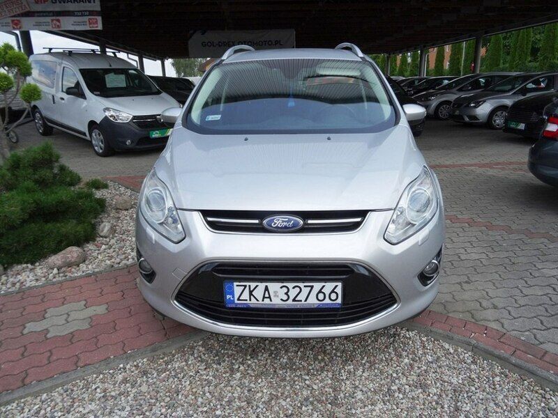 Używany Ford Grand C-Max 140 KM (102 kW) 2013 Srebrny Minivan
