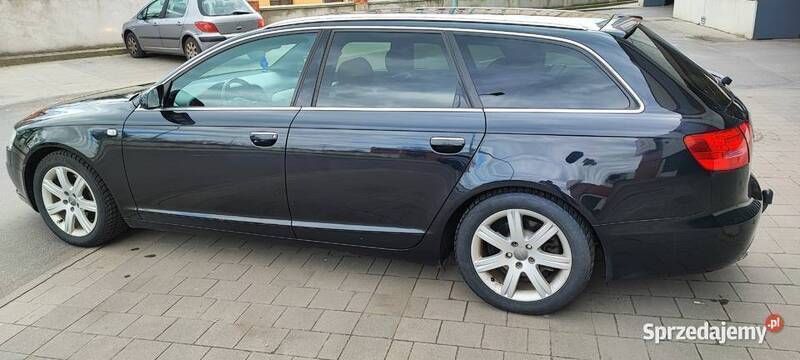 Czarny Używany 2008 Audi A6 S-Line Kombi | 34 999 zł (Drogi) - Obraz 1/4