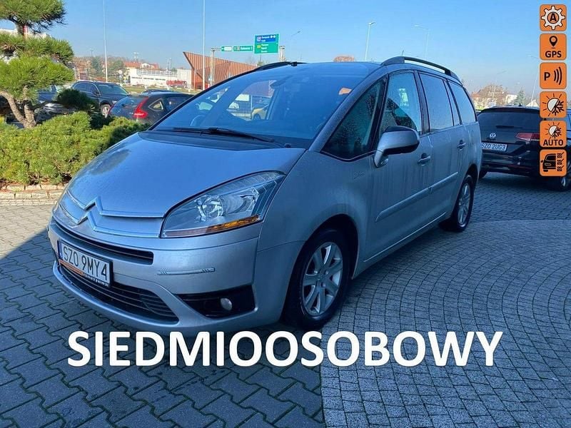 Srebrny Używany 2010 Citroën Grand C4 Picasso Minivan | 15 900 zł (Drogi) - Obraz 1/4