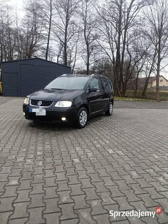 Używany VW Touran 2005 Czarny Minivan