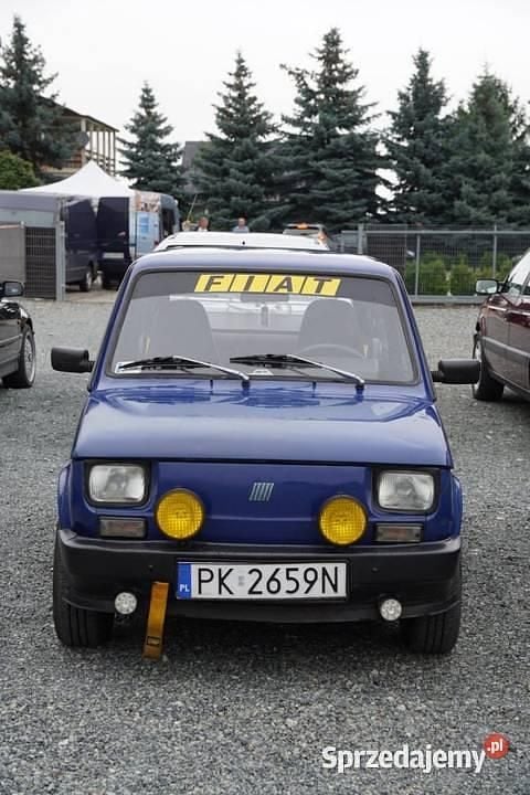 Niebieski Używany 1997 Fiat 126 Hatchback | 6900 zł (Uczciwa cena) - Obraz 1/3