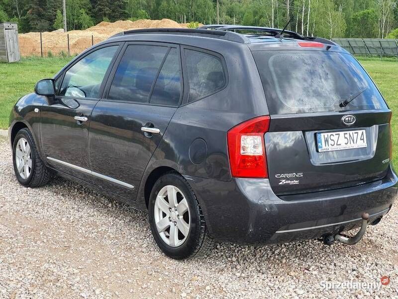 Czarny Używany 2007 Kia Carens 2 Minivan | 12 000 zł (Uczciwa cena) - Obraz 1/4