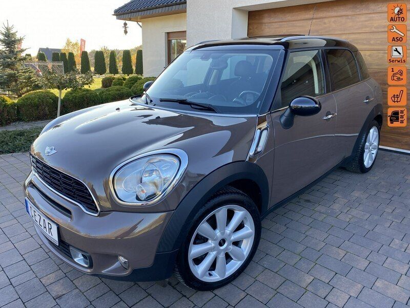 Brązowy (metalik) Używany 2012 Mini Countryman SUV | 38 300 zł (Dość drogi) - Obraz 1/4