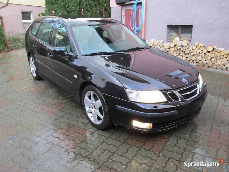 Używany Saab 9-3 Vector 2008 Czarny Kombi