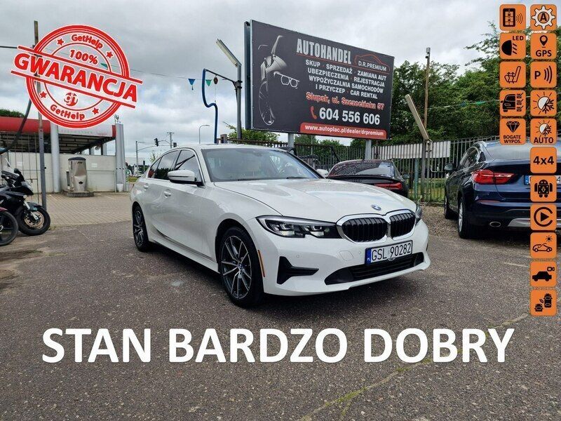 Biały Używany 2020 BMW 330 Sedan/Limuzyna | 104 990 zł - Obraz 1/2