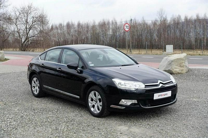 Czarny Używany 2012 Citroën C5 Sedan/Limuzyna | 26 900 zł (Dość drogi) - Obraz 1/1