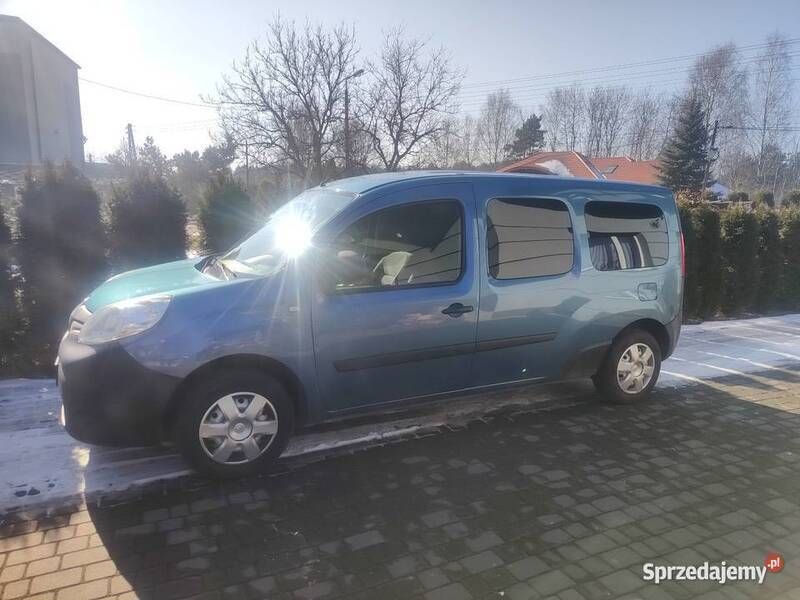 Niebieski Używany 2014 Renault Kangoo Minivan | 25 000 zł (Uczciwa cena) - Obraz 1/4