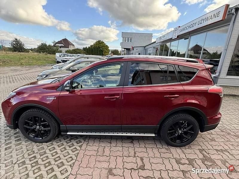 Wiśniowy Używany 2018 Toyota RAV4 Hybrid SUV | 110 000 zł (Uczciwa cena) - Obraz 1/4
