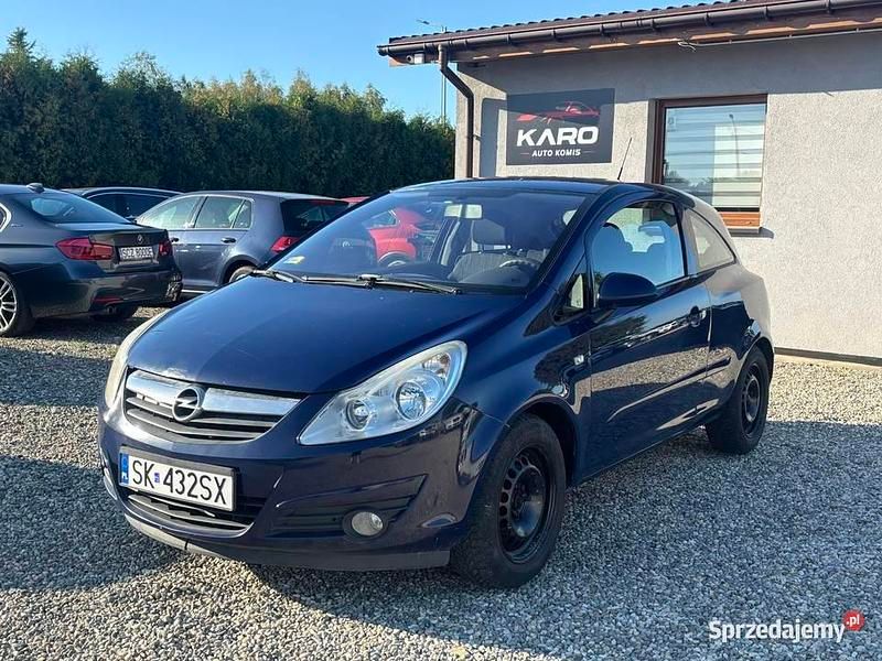 Granatowy Używany 2007 Opel Corsa Hatchback | 4990 zł - Obraz 1/4