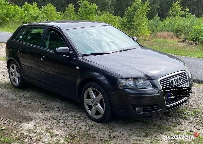 Czarny Używany 2007 Audi A3 Ambiente Sedan/Limuzyna | 21 500 zł (Uczciwa cena) - Obraz 1/4