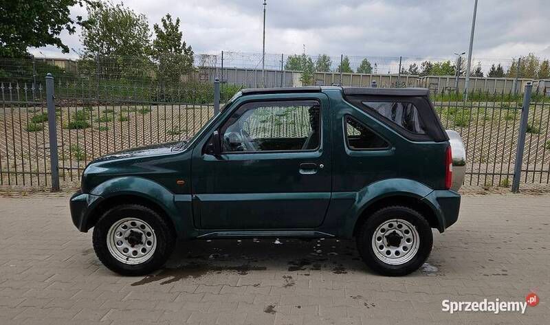 Zielony Używany 2001 Suzuki Jimny SUV | 18 600 zł (Dość drogi) - Obraz 1/4