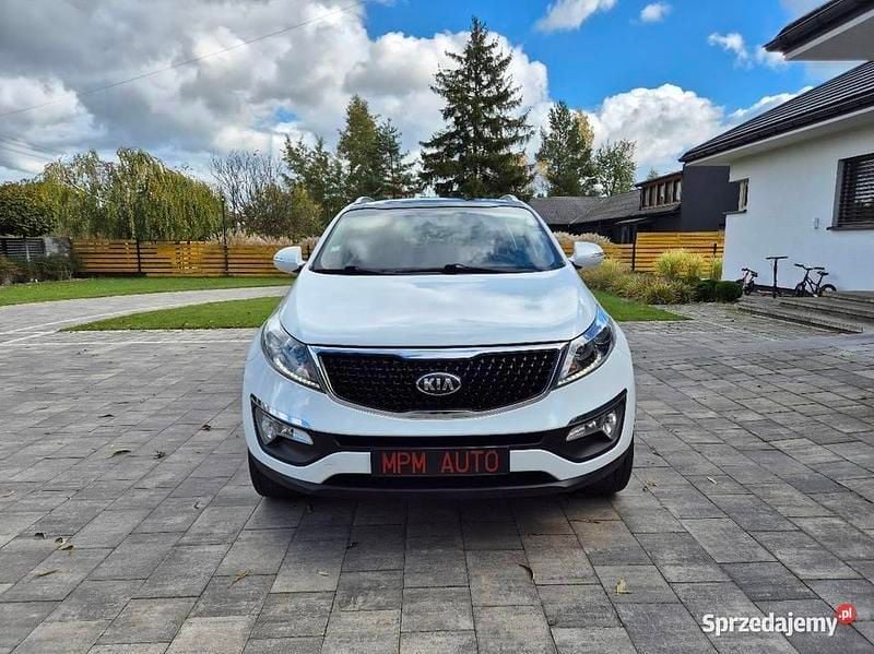 Biały Używany 2014 Kia Sportage SUV | 42 800 zł (Dobra cena) - Obraz 1/4