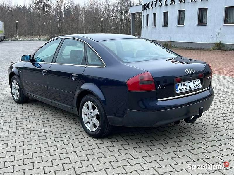 Granatowy Używany 1998 Audi A6 Sedan/Limuzyna | 6900 zł (Dość drogi) - Obraz 1/4