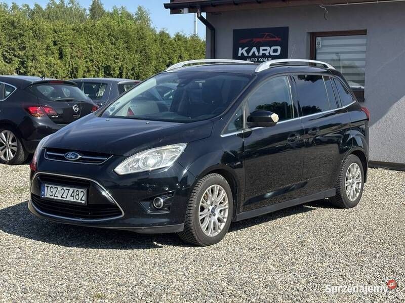 Czarny Używany 2011 Ford Grand C-Max Minivan | 15 990 zł (Uczciwa cena) - Obraz 1/4