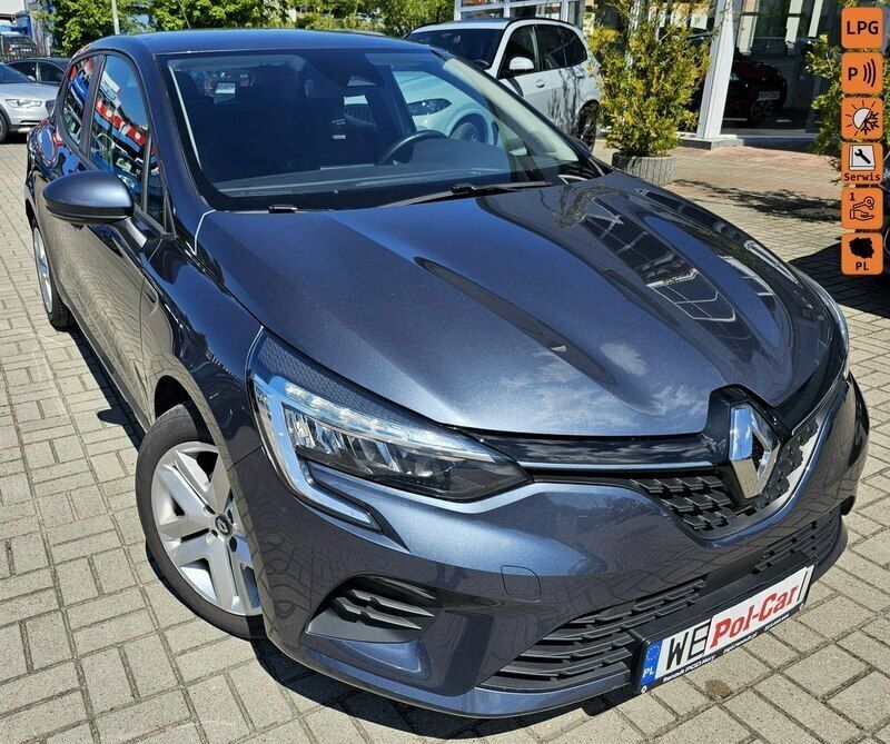 Szary (metalik) Używany 2021 Renault Clio V Hatchback | 43 900 zł (Dość drogi) - Obraz 1/4