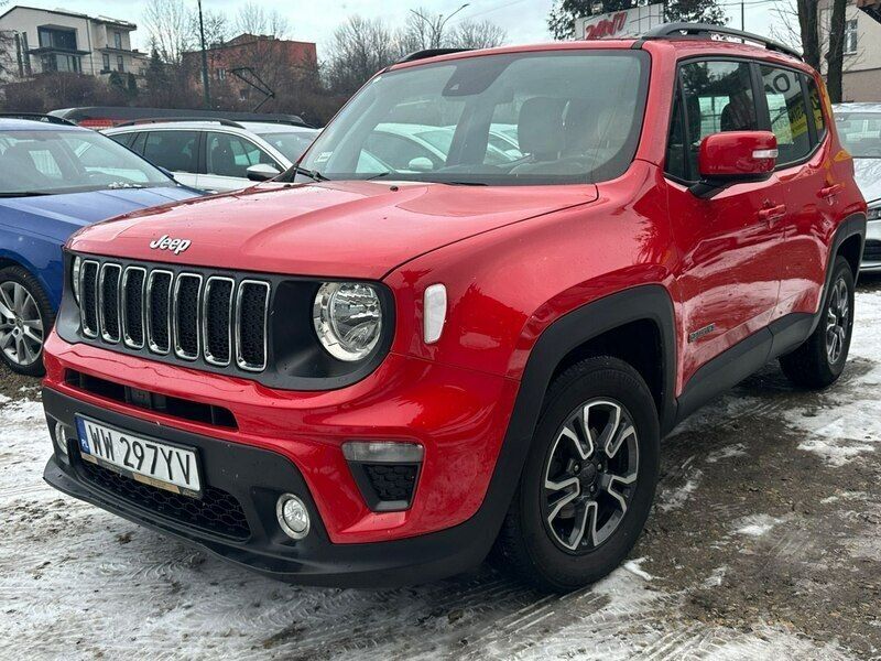 Czerwony Używany 2018 Jeep Renegade SUV | 56 900 zł (Uczciwa cena) - Obraz 1/4