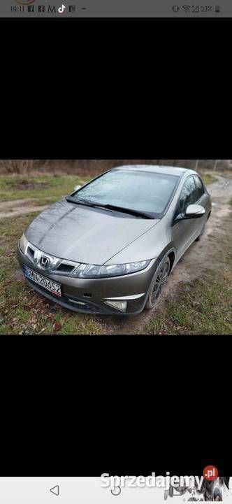 Używany Honda Civic 140 KM (102 kW) 2008 Brązowy Hatchback