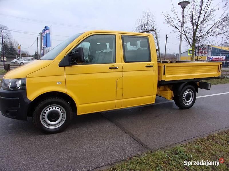 Żółty Używany 2014 VW T5 Van | 38 500 zł - Obraz 1/4