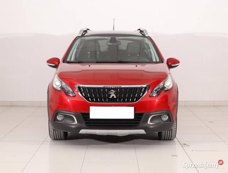 Czerwony Używany 2019 Peugeot 2008 SUV | 51 999 zł (Dobra cena) - Obraz 1/4