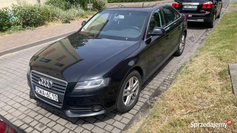 Czarny Używany 2008 Audi A4 Sedan/Limuzyna | 15 500 zł (Dobra cena) - Obraz 1/4