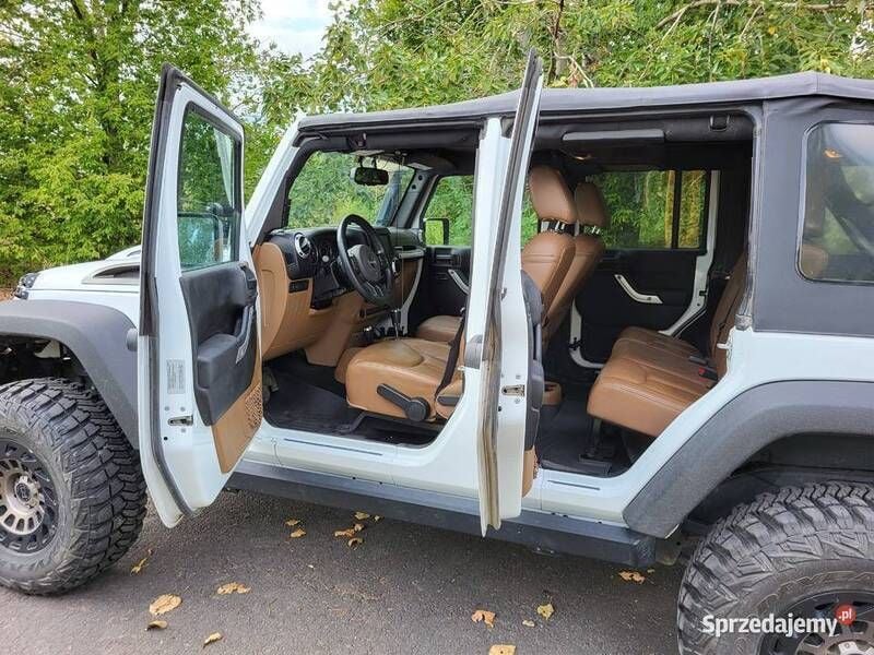 Używany Jeep Wrangler Rubicon 2014 Biały SUV