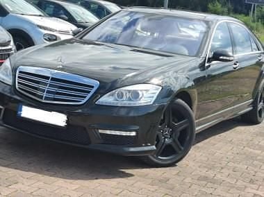Czarny Używany 2008 Mercedes S550 Sedan/Limuzyna | 55 900 zł - Obraz 1/4