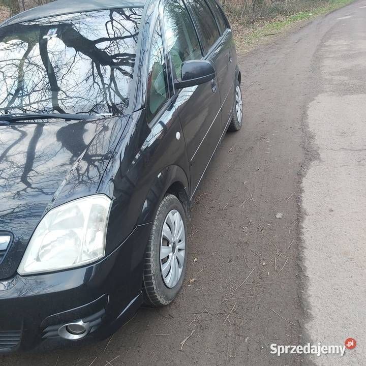 Czarny Używany 2007 Opel Meriva Minivan | 9500 zł (Uczciwa cena) - Obraz 1/4