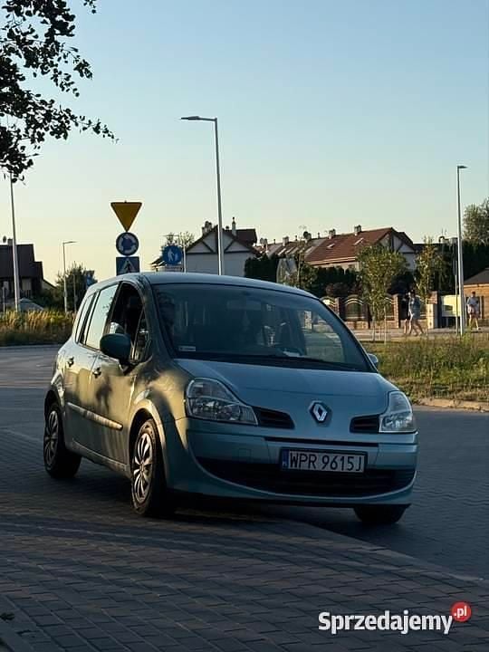 Niebieski Używany 2010 Renault Grand Modus Minivan | 8500 zł - Obraz 1/2