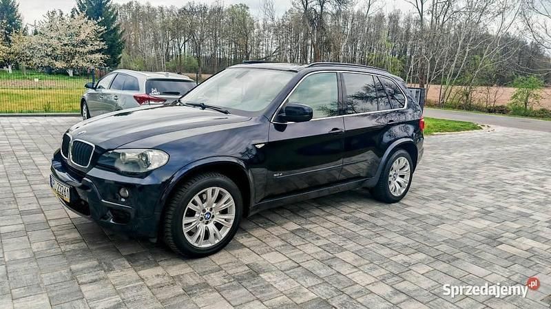 Granatowy Używany 2008 BMW X5 SUV | 39 000 zł (Dość drogi) - Obraz 1/4