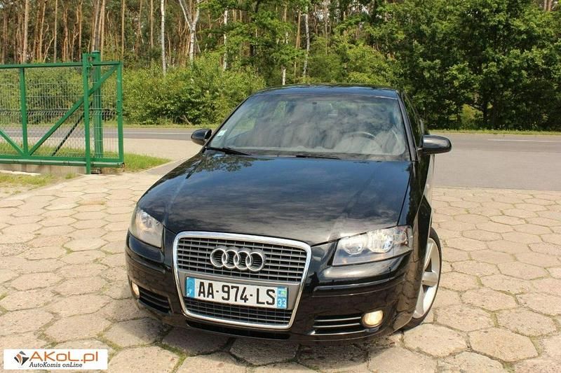 Czarny (metalik) Używany 2007 Audi A3 | 17 500 zł (Uczciwa cena) - Obraz 1/1