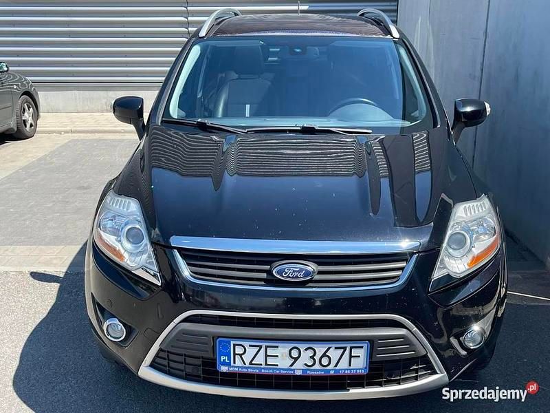 Czarny Używany 2009 Ford Kuga SUV | 31 900 zł (Dość drogi) - Obraz 1/4