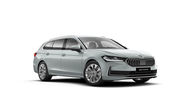 Srebrny pebble metalizowany Nowe 2025 Skoda Superb LAURIN & KLEMENT Kombi | 236 100 zł (Uczciwa cena) - Obraz 1/4