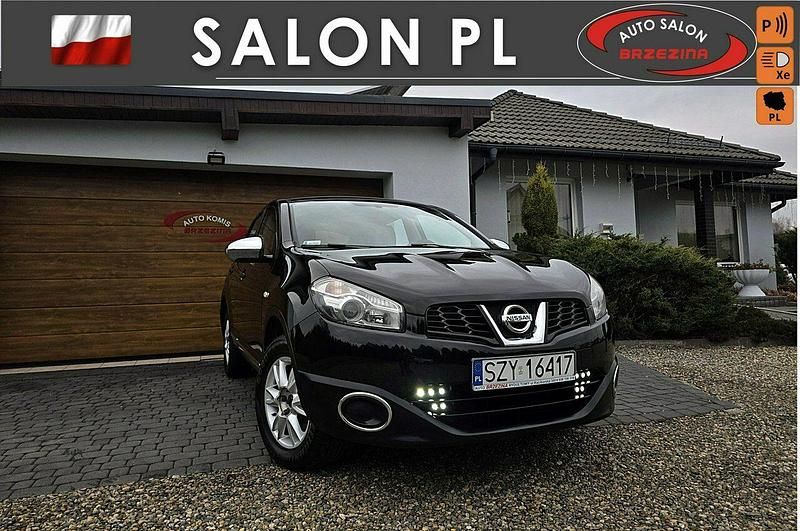 Czarny Używany 2010 Nissan Qashqai SUV | 24 500 zł (Uczciwa cena) - Obraz 1/4