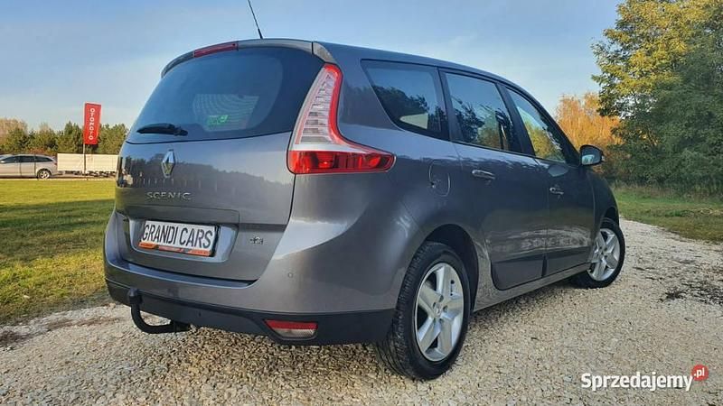 Szary Używany 2012 Renault Grand Scénic III Minivan | 22 900 zł (Uczciwa cena) - Obraz 1/4